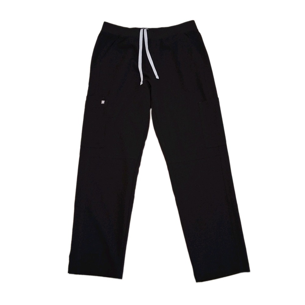 FIGS Axim Pants Men's Scrubs Size Large Black PO# 5936 Technical Collection